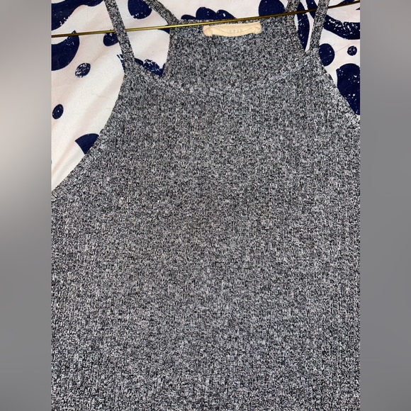 Poetry Grey Ribbed Top - Picture 6 of 8